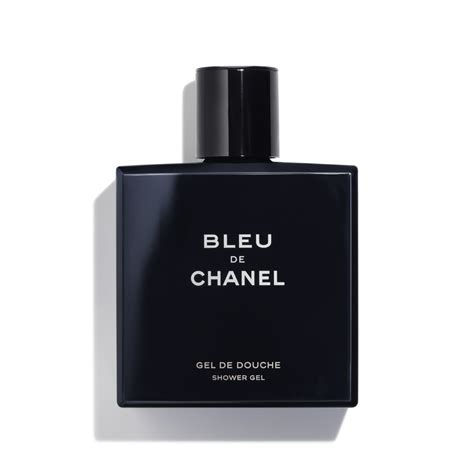 gel douche bleu de chanel|chanel shower gel blue.